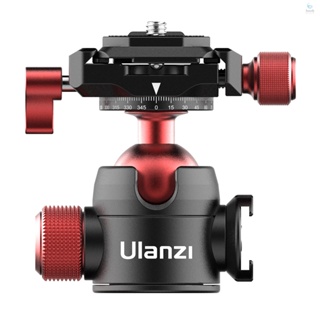 Ulanzi U-70 หัวบอลคู่ ขนาดเล็ก 360° แผ่นปลดเร็ว พร้อมเมาท์ขาตั้ง ปรับได้ สําหรับ Arca-Swiss