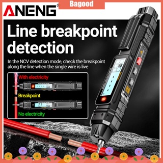 ♪Bagood♪In Stock  ANENG A3005 High Precision Multimeter Non Contact Voltage Detector Pen 4000 Counts AC/DC Voltage Ohm Diode Tester Tools