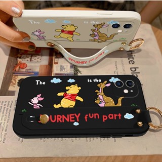 สําหรับ Honor 10 20 30 Pro 10 Lite P Smart 2019 Nova 5T เคสโทรศัพท์มือถือ ซิลิโคน กันกระแทก กันรอยกล้อง ลายการ์ตูนจิงโจ้น่ารัก พร้อมสายคล้องข้อมือ