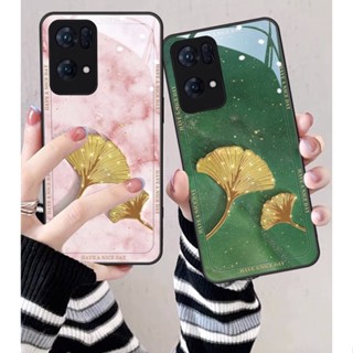 Dmy เคสโทรศัพท์มือถือกระจกนิรภัย ลายโชคดี สําหรับ OPPO Reno 7 8T 8 Pro 10 8Z 7Z 6Z 6 5 Pro 5Z 5F 2F 3 4 2 Z F11 F9 Find X5 Pro X3 X2