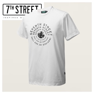  พิมพ์ลาย 7th Street เสื้อยืด รุ่น SMT001 ผลิตจาก Cotton USA