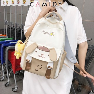 Camidy ใหม่ กระเป๋าเป้เด็ก Sanrio นักเรียนมัธยมปลาย กระเป๋าเป้ใส่คอมพิวเตอร์ความจุมาก