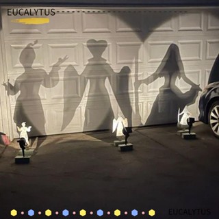 Eutus ป้ายแม่มด โลหะ กันน้ํา ติดตั้งง่าย ป้องกันการกัดกร่อน สําหรับตกแต่งสวน ฮาโลวีน
