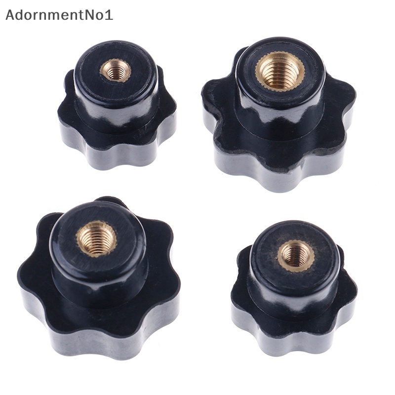 adornmentno1-ลูกบิดหัวน็อตพลาสติก-รูปดาวเจ็ดแฉก-m4-m5-m6-m8