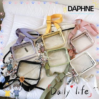 Daphne กระเป๋าสะพายไหล่ สะพายข้าง PVC เนื้อนิ่ม สําหรับเด็กผู้หญิง