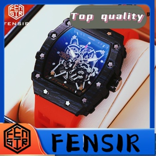 Fensir FENSIR พร้อมส่ง นาฬิกาข้อมือ สายซิลิโคน กันน้ํา หน้าปัดขนาดใหญ่ สไตล์ฮิปฮอป สําหรับผู้ชาย