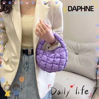 Daphne กระเป๋าถือ กระเป๋าช้อปปิ้ง ทรงซองจดหมาย ลายก้อนเมฆ พับได้ อเนกประสงค์ น้ําหนักเบา