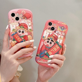 เคสโทรศัพท์มือถือ ลายการ์ตูนชินจัง สําหรับ iPhone 14 13 12 11 14 Pro Max