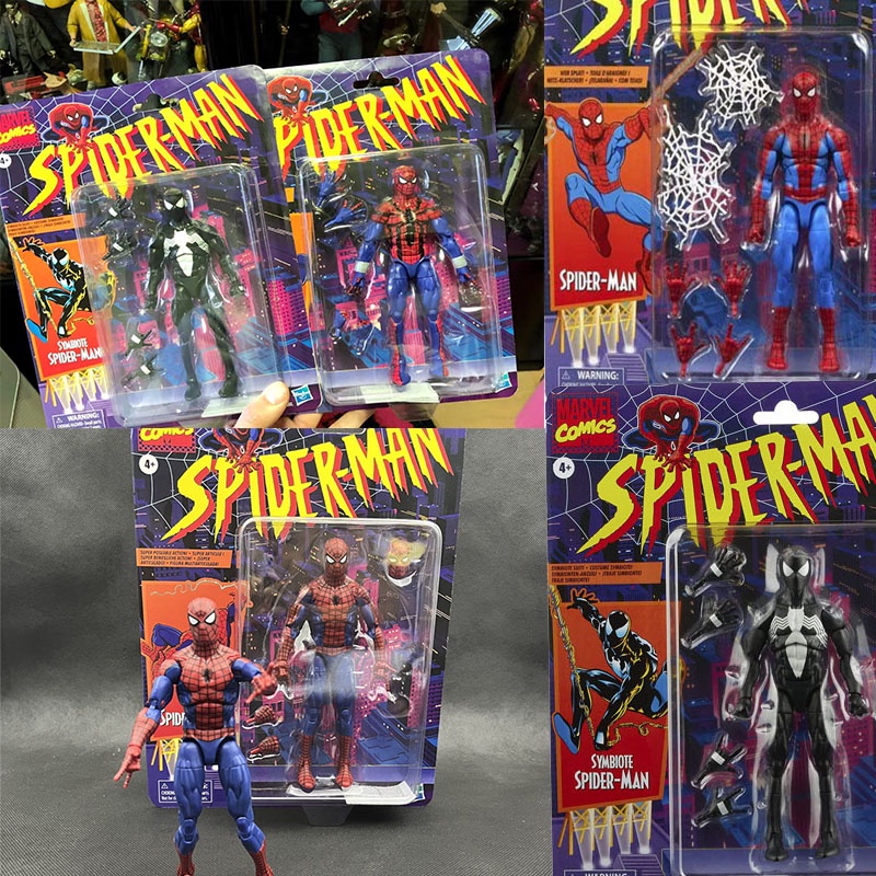 โมเดลฟิกเกอร์-ลาย-marvel-legends-venom-avengers-symbiote-ben-reilly-spider-man-ขยับข้อต่อได้