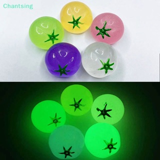 &lt;Chantsing&gt; มะเขือเทศเรซิ่นเรืองแสง ขนาดเล็ก สําหรับตกแต่ง ลดราคา 5 ชิ้น