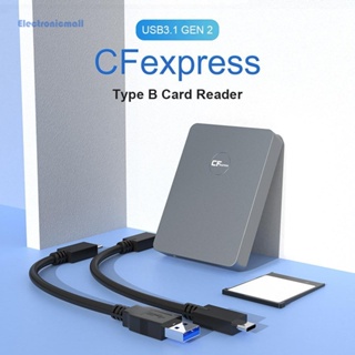 [ElectronicMall01.th] เครื่องอ่าน Type B USB3.1 Gen 2 10Gbps CFexpress อะลูมิเนียมอัลลอย ขนาดพกพา