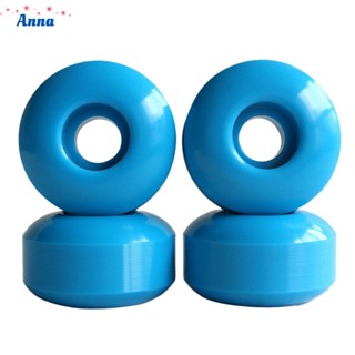 【Anna】Enhanced Maneuverability with 4pcs Skateboard Wheels Longboard Wheel 52mm 95A PU