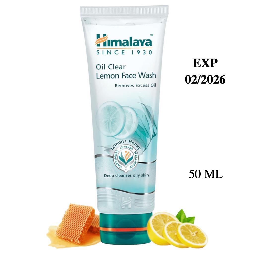 Himalaya Oil clear Lemon Face Wash 50 ml Shopee Thailand