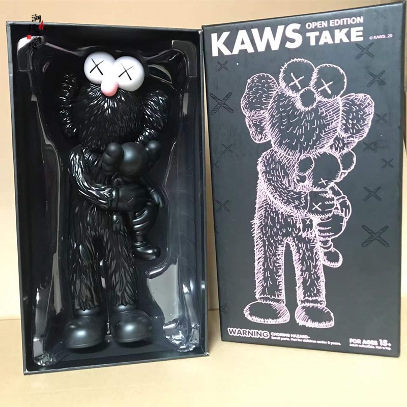 ตุ๊กตาฟิกเกอร์ไวนิล-kaws-sesame-street-sz-sujiao-kaws-ของเล่นสําหรับเด็ก