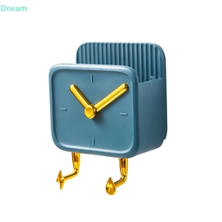 <Dream> กล่องเก็บของแฟชั่น สร้างสรรค์ ชั้นเก็บโทรศัพท์ ชั้นเก็บเครื่องเขียน กล่องสําเร็จรูป กันน้ํา ติดผนัง ลดราคา