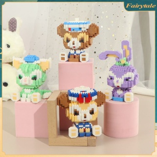 ❀ Disney Star Dailu Building Blocks Cartoon Character Assembled Model Building Block Dolls Toys Children Gifts Cute Doll Assembled Toys