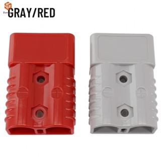 Plug &amp;terminals ปลั๊กเชื่อมต่อแบตเตอรี่ 175 แอมป์ สีเทา สีแดง