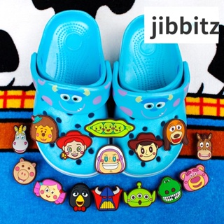 เข็มกลัด ลายการ์ตูนสิงโต ยูนิคอร์น ทอยสตอรี่ Jibbitz Charms Buzz Lightyear Jibits สําหรับตกแต่งรองเท้าเด็ก