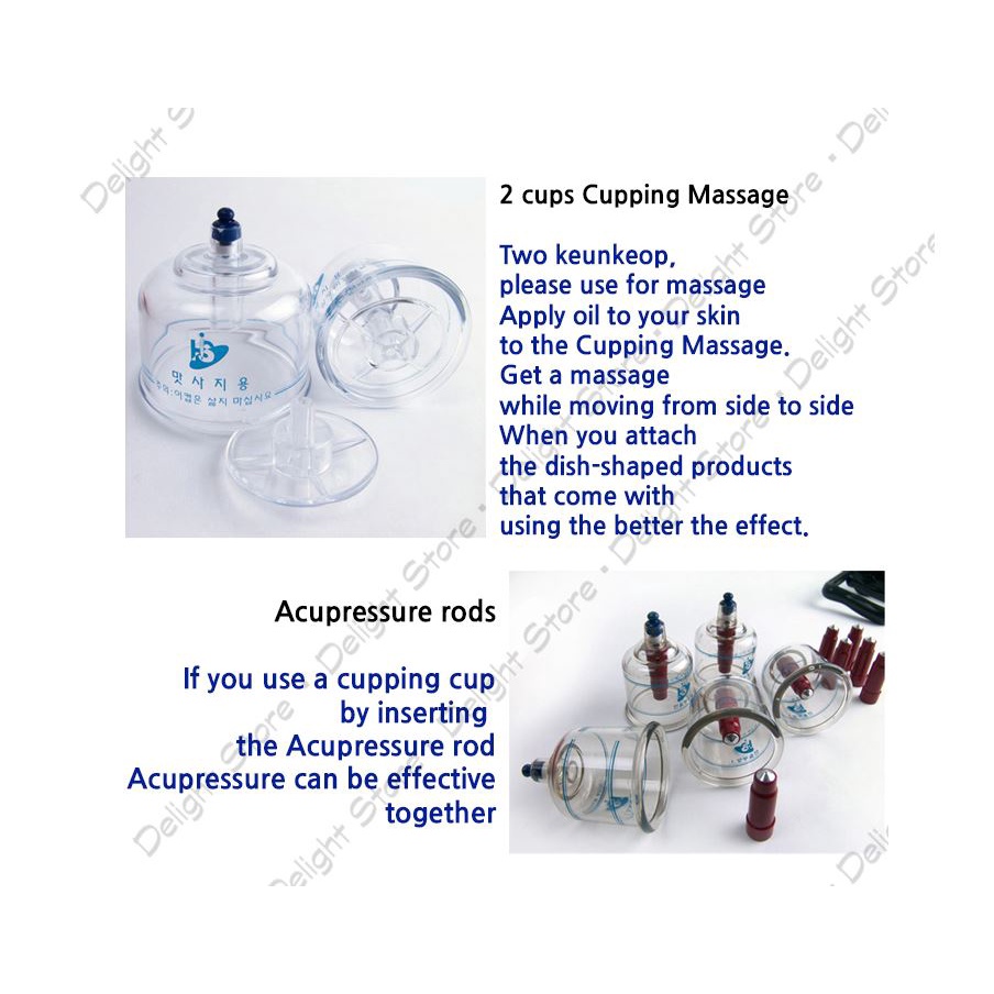 Hansol Buhang Korea 19 Cups Tempered Cupping Therapy Body Healthy ...