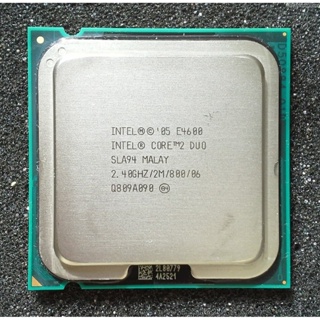 INTEL E4600 ราคา ถูก ซีพียู CPU 775 Core 2 Duo E4600 พร้อมส่ง ส่งเร็ว ฟรี ซิริโครน มีประกันไทย
