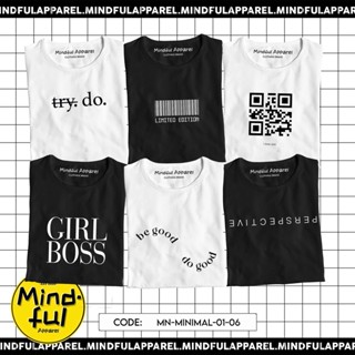 MINIMAL GRAPHIC TEES PRINTS | MINDFUL APPAREL T-SHIRT_01