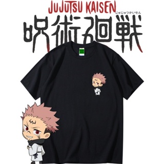 **READY STOCK**JUJUTSU KAISEN RYOMEN SUKUNA Printed Graphic Short Sleeves T-Shirt Unisex Fashion/Couple/Plus Size T_03