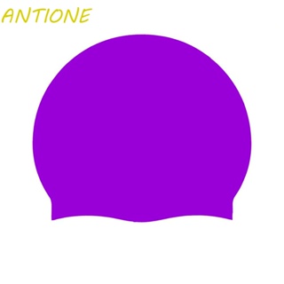 Antione หมวกว่ายน้ํา ใส่สบาย ป้องกันหู ยืดหยุ่นสูง อุปกรณ์เสริม สําหรับผู้ใหญ่ เล่นกีฬา ดําน้ํา