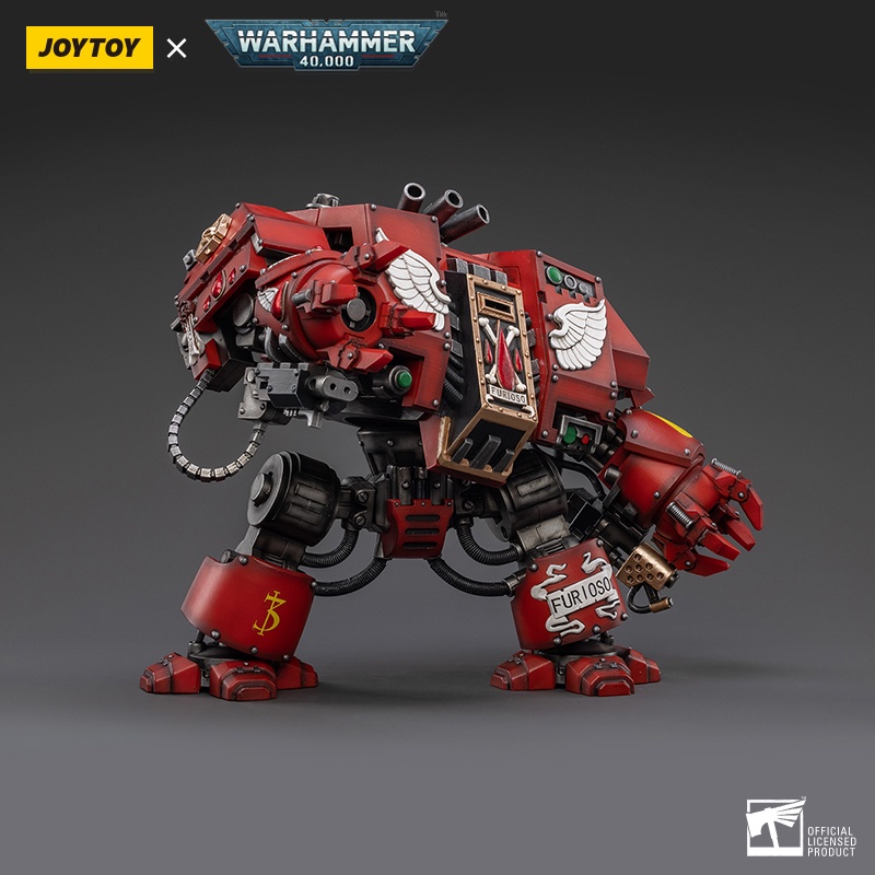 JOYTOY Warhammer 40K Action Figure 1/18 - Furioso Dreadnought Blood Angels Fratello Samel, Modello Da Collezione - 5