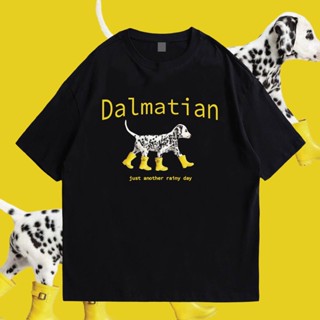 (🔥พร้อมส่ง🔥) เสื้อ Dalmatian ผ้าCotton 100%  มีสองสี ทั้งทรงปกติและ OVERSIZE