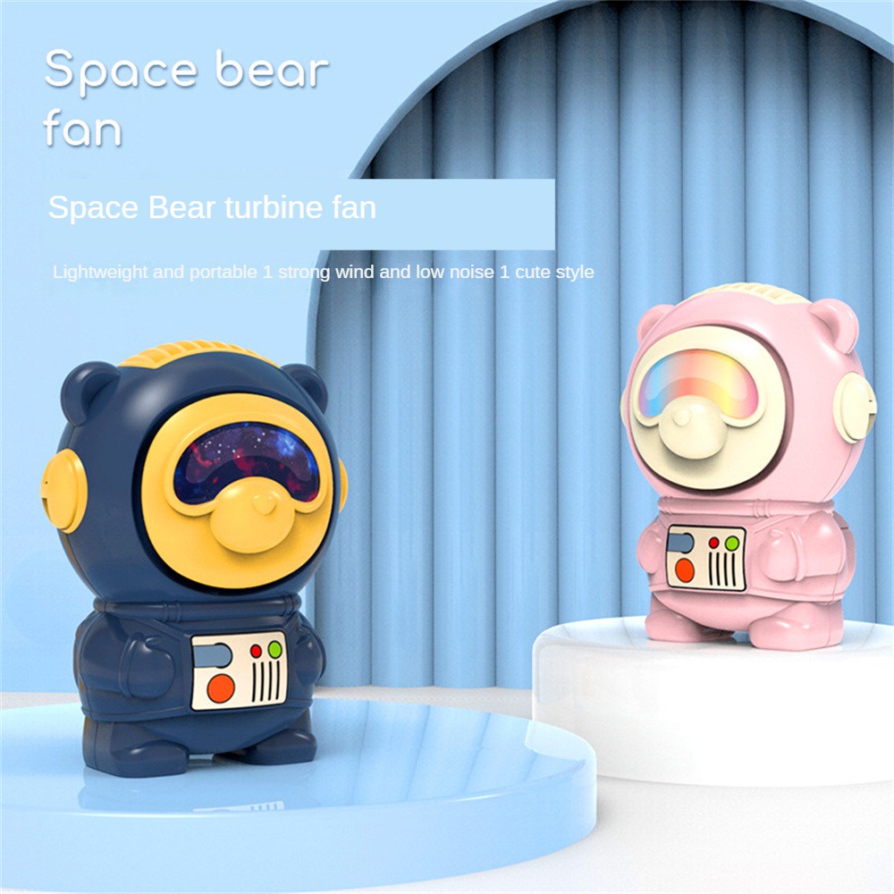 space-bear-turbo-fan-2023แขวนคอพัดลม-space-bear-silent-mini-fan-cod