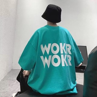 เสื้อยืดคอกลม แขนสั้น ผ้าฝ้าย 100% พิมพ์ลายตัวอักษร ตัวเลข สไตล์สตรีท แฟชั่นฤดูร้อน สําหรับผู้ชาย