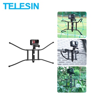 Telesin Telesin Adjustable Universal Fence Mount Gumby สายรัด แมงมุม Cable Tie for Action Cameras and Phone