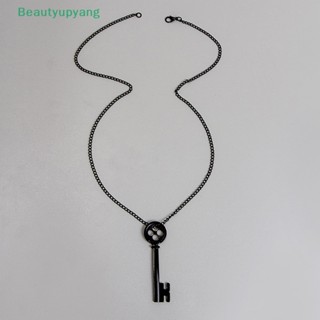 [Beautyupyang] กุญแจโลหะ รูปโครงกระดูก สไตล์เรโทร สีดํา สําหรับฮาโลวีน