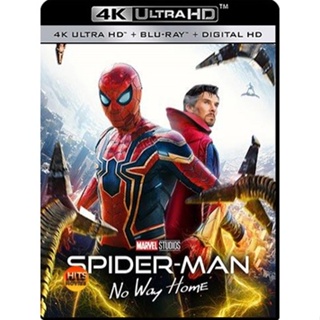 4K UHD 4K - Spider Man No Way Home (2021) สไปเดอร์แมน โน เวย์ โฮม - แผ่นหนัง 4K UHD (เสียง Eng 7.1 Atmos/ไทย | ซับ Eng/ไ