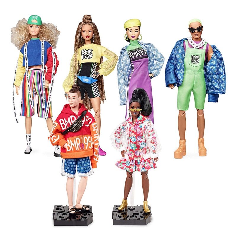 Original Barbie BMR1959 Fully Poseable Fashion Collector Doll 18 Joints ...