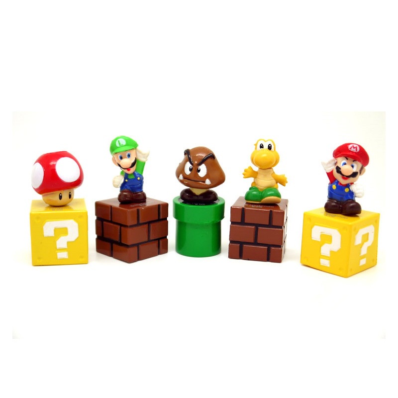 ของเล่นฟิกเกอร์-super-mario-bros-สําหรับตกแต่งเค้ก-5-12-ชิ้น-ต่อชุด