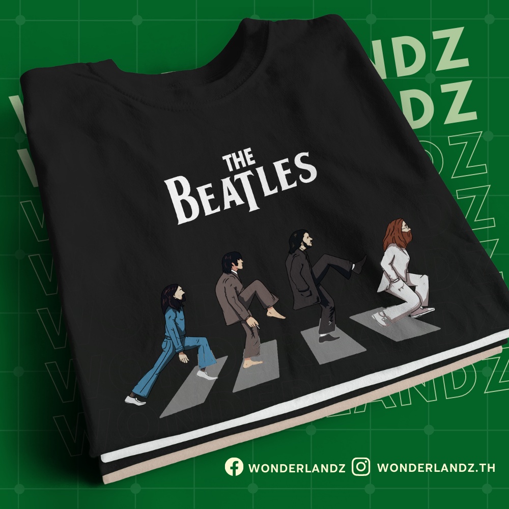 3-แถม-1-เสื้อยืดลาย-the-beatles-100-ผ้านุ่ม-สกรีนคมชัด-size-m-l-xl-2xl