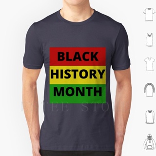 ดูดีนี่ เสื้อยืดโอเวอร์ไซส์ขายดี เสื้อยืดลําลอง แขนสั้น พิมพ์ลาย Black History Month History Month February Luther King