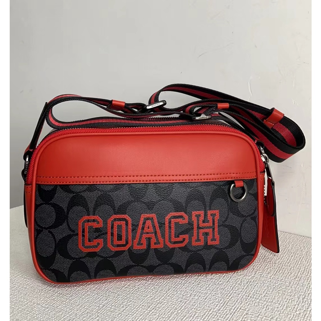 coach-ce638-graham-men-crossbody-bag-กระเป๋าสะพายไหล่ผู้ชาย-กระเป๋ากล้อง-พิมพ์ลายคลาสสิก