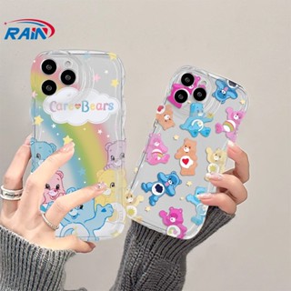 เคสโทรศัพท์มือถือ TPU ลายการ์ตูนหมี หลากสี สําหรับ VIVO Y02 Y16 V25E V27E Y22S Y35 Y01 Y21T Y21S Y33S Y12 Y15 Y17 Y11 Y12S Y12A Y15S Y15A Y20S Y91C Y19 Y30 Y50