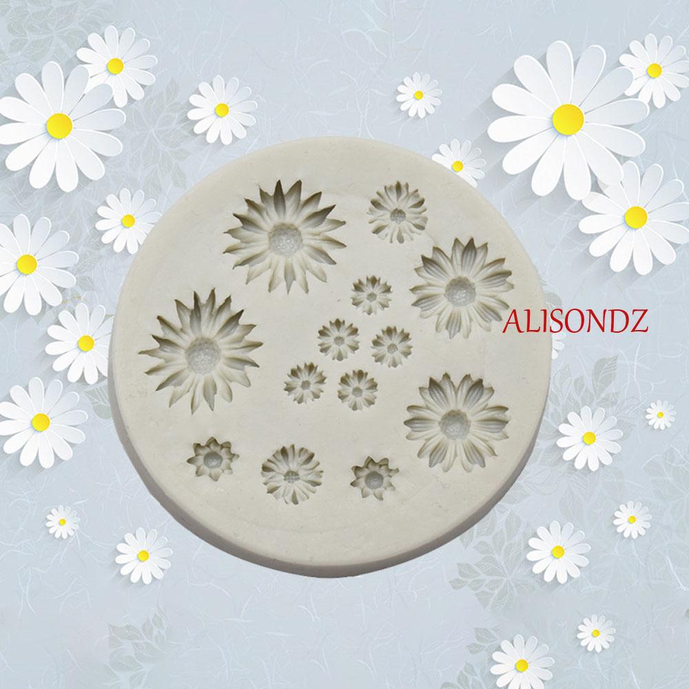 alisondz-แม่พิมพ์ซิลิโคน-รูปดอกเดซี่-3d-สำหรับทำน้ำตาล-สบู่-ช็อกโกแลต-เค้กฟองดอง