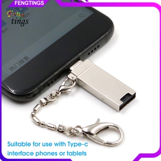 [Ft] อะแดปเตอร์การ์ดรีดเดอร์ USB 2.0 Type-C Micro USB OTG ทนทาน สําหรับโทรศัพท์มือถือ