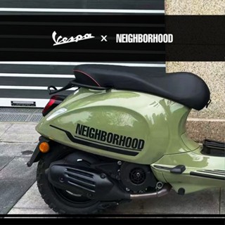 สติกเกอร์สะท้อนแสง กันน้ํา ดัดแปลง สไตล์ญี่ปุ่น สําหรับ Vespa Spring Sprint 150 NEIGHBORHOOD