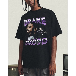 [Hip Hop Vintage] วินเทจ 90s Hip Hop เสื้อยืด Retro Top Tees Tupac Travis Rap aเสื้อยืด เสื้อยืดผ้าฝ้ายพิมพ์คุณภาพสูง