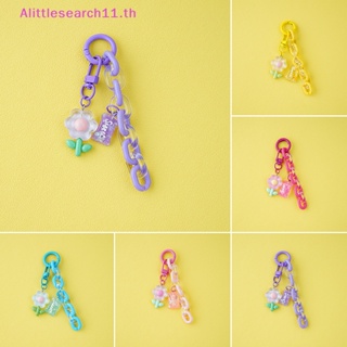 Alittlesearch11 พวงกุญแจเรซิ่น จี้รูปดอกทิวลิป สําหรับผู้หญิง