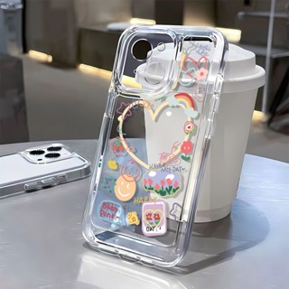 เคสโทรศัพท์มือถือ แบบนิ่ม ลายการ์ตูนหน้ายิ้ม สําหรับ Apple Iphone 14 Promax 1213 1187 VSOF