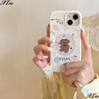 เคสโทรศัพท์มือถือ กันกระแทก ลายลูกสุนัขแฮปปี้ เรียบง่าย สําหรับ Apple Iphone 1214 78 13promax 11 JD24