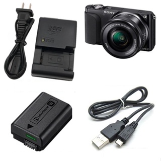 อุปกรณ์ชาร์จแบตเตอรี่กล้อง สําหรับ Sony A5000 A5100 A6000 A6100 Micro Single Camera NP-FW50