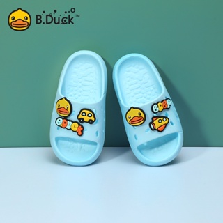B.duck รองเท้าแตะชายหาด แบบพกพา น้ําหนักเบา สําหรับเด็กผู้ชาย เด็กผู้หญิง