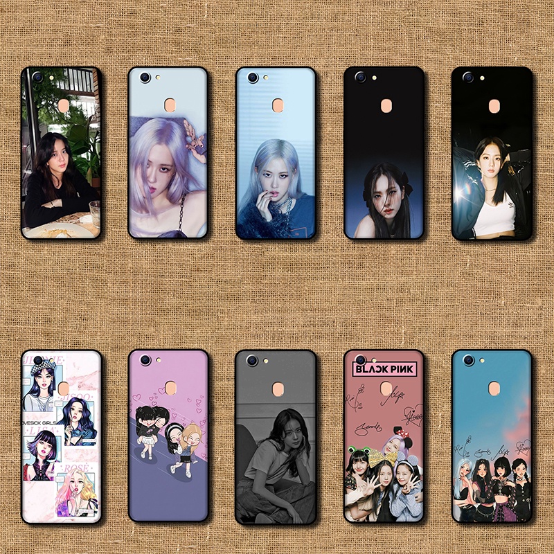 เคสโทรศัพท์ซิลิโคน-แบบนิ่ม-ลาย-blackpink-สําหรับ-oppo-f5-f7-jisoo